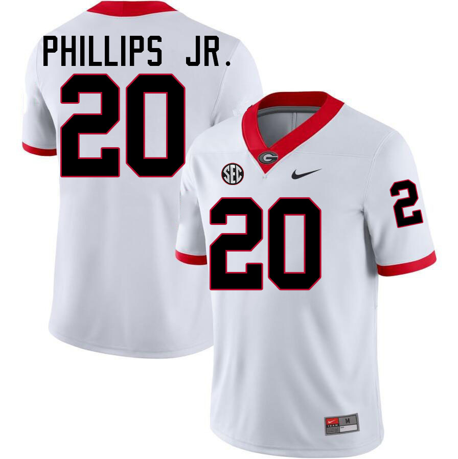 #20 Dwight Phillips Jr. UGA Jersey,University Of Georgia Bulldogs Football Jersey,Uniforms,Gears-Whi #20 Dwight Phillips Jr. UGA Jersey,University Of Georgia Bulldogs Football Jersey,Uniforms,Gears-Whi